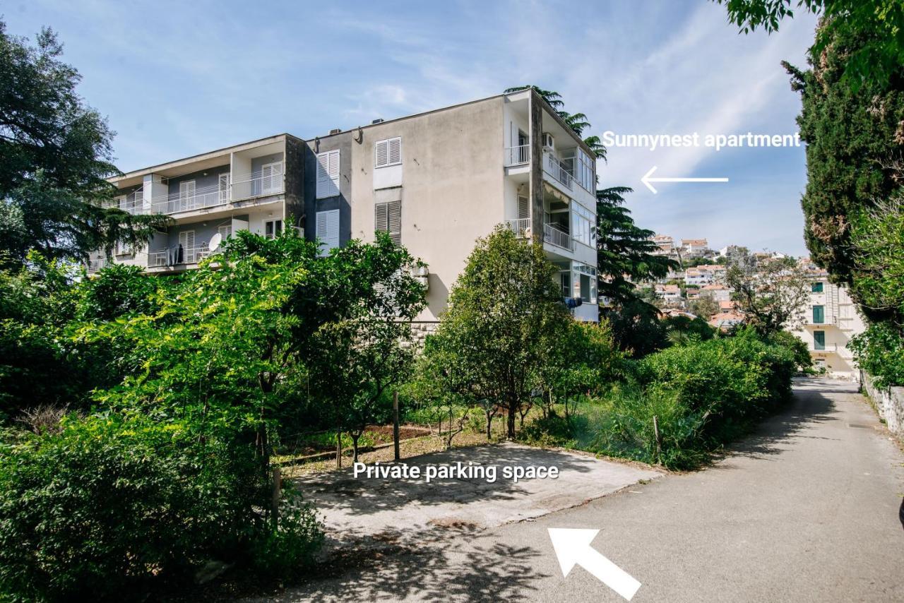 Sunnynest Apartment - 3Br Apt With Free Parking & Wi-Fi, Close To Lapad Bay Beach Дубровник Екстериор снимка